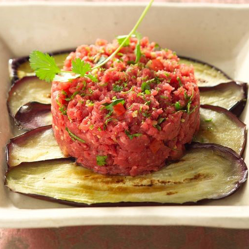 Tartare de bœuf version asiatique