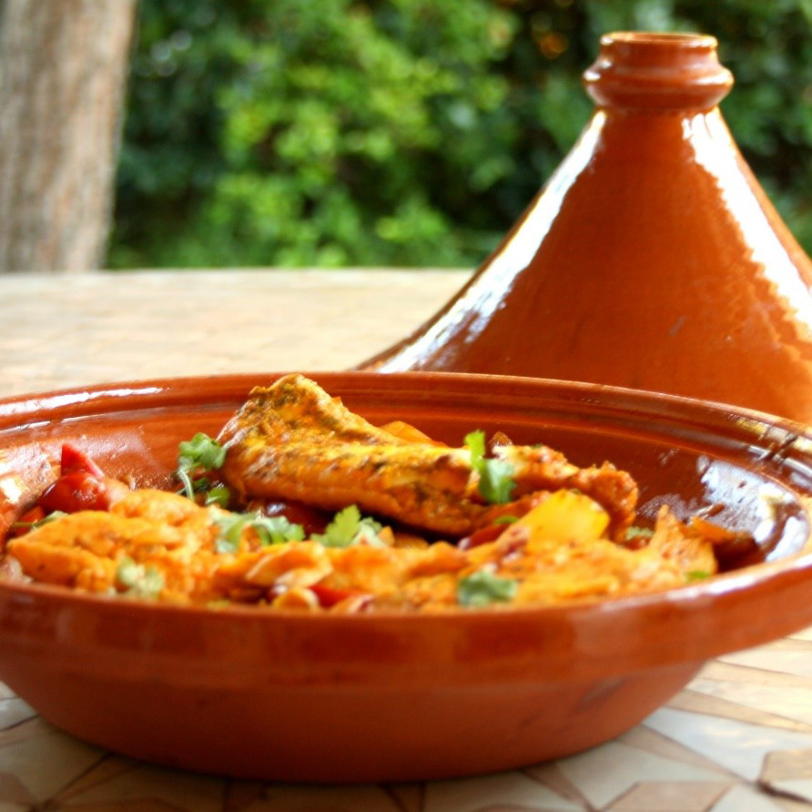 Tajine d'agneau aux écorces d'agrumes